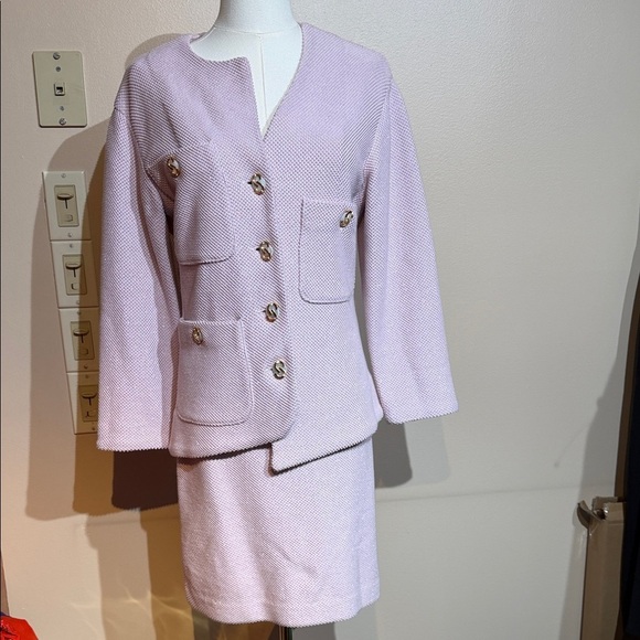 St. John Dresses & Skirts - St. John Lavender Skirt Set